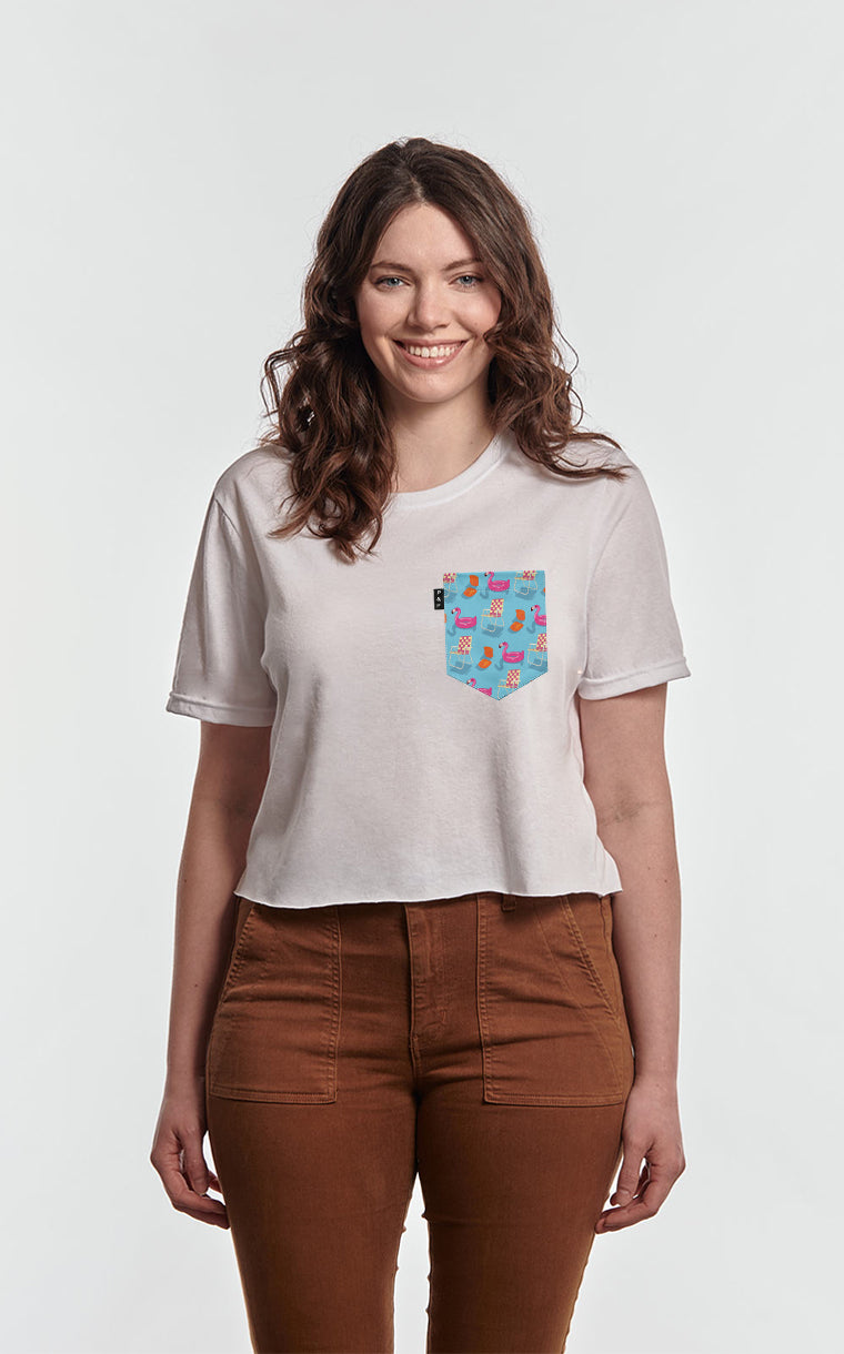 Pierre-Yves McSwim “crop top” pocket t-shirt