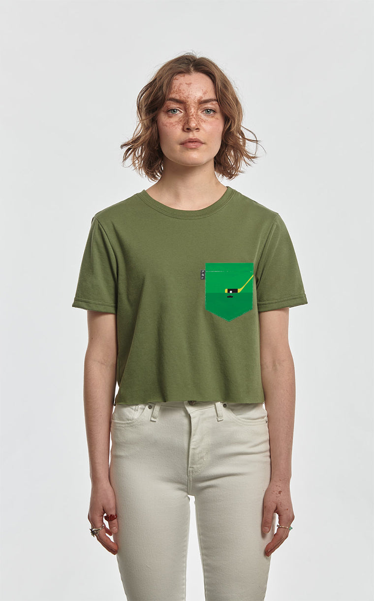 Mulligan Pocket Crop Top T-Shirt