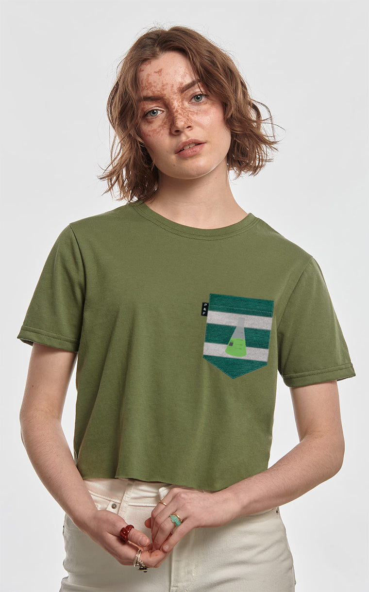 Rogue Room Pocket Crop Top T-Shirt