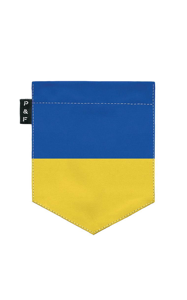 Tote Bag à poche Couleurs de l'Ukraine