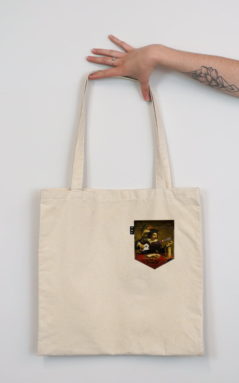 Tote Bag à poche pour accessoire avec poche Luth Hero ^ 