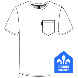 T-shirt à poche Qui tu vas appeler