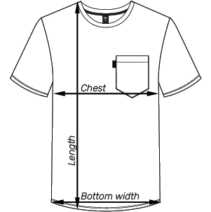 Women Boyfriend fit crewneck pocket t-shirt